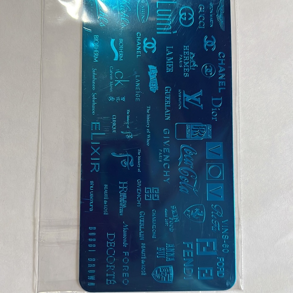 LUXURY NAIL STAMP PLATE